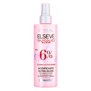 Acidificante Ultra Gloss Elseve Gycolic Gloss 6% com 200ml