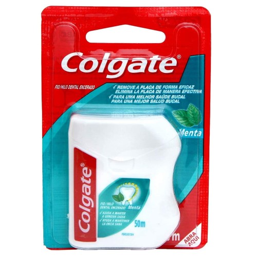 Fio Dental Colgate Total Menta 50m