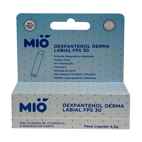 Dexpantenol Derma Labial Mió FPS 30 4,5g