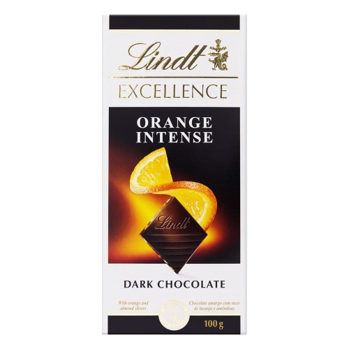 Chocolate Lindt Excellence Intense Orange 100g