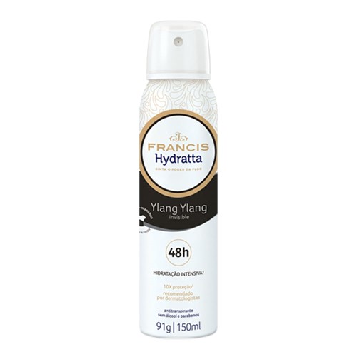 Desodorante Francis Hydratta Macadâmia da Austrália Aerosol com 150ml