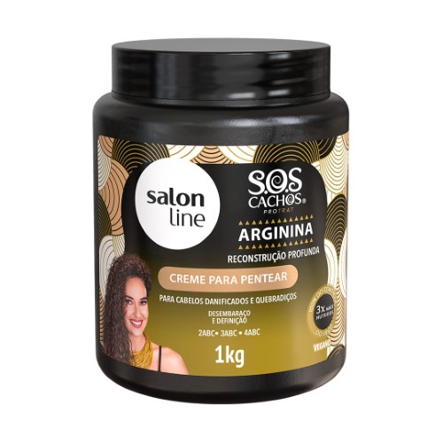 CREME DE PENTEAR SALON LINE ARGIN 1KG