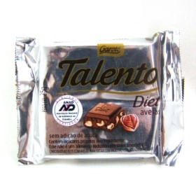 Chocolate Talento Diet Avelã 25g