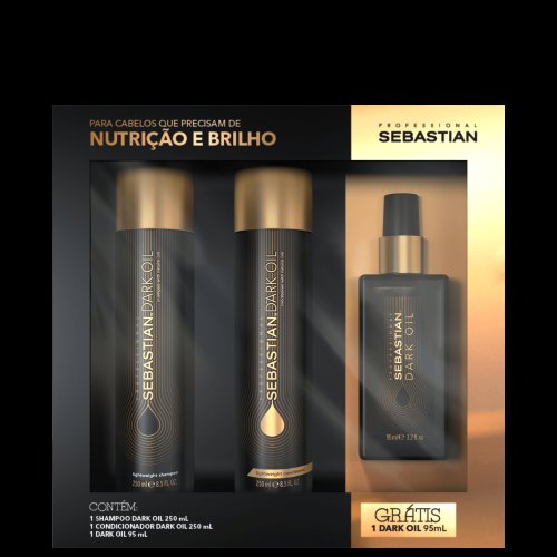 Kit Sebastian Professional Dark Oil (3 Produtos)