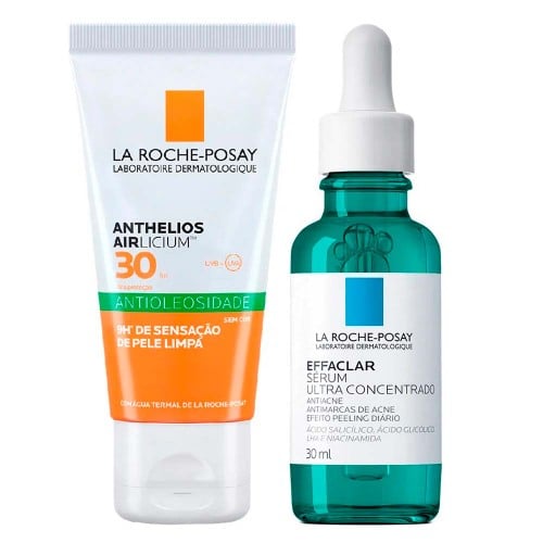 La Roche-Posay Kit - Sérum Effaclar + Anthelios Airlicium FPS30