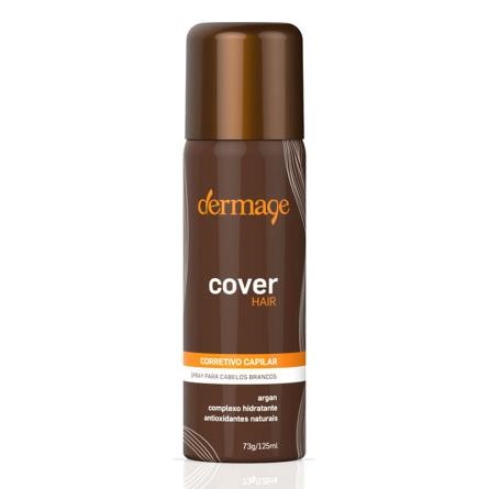 Corretivo Capilar Spray Dermage Cover Hair Dark 125ml