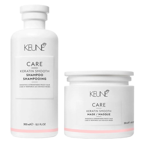 Keune Care Keratin Smooth Kit - Shampoo + Máscara