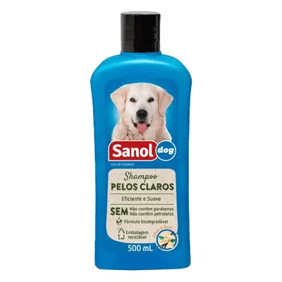 Atacapet Sanol Dog Pelos Claros Shampoo 500Ml @