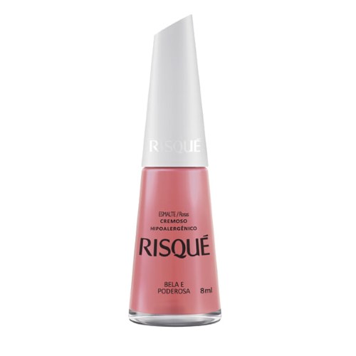 Esmalte Risqué Rosas Bela E Poderosa 8ml