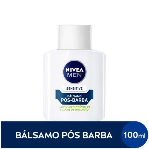 Loção Bálsamo Pós-Barba Nivea Men Sensitive com 100ml