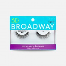 Cílios Broadway Eyes 5D Efeito Multi-Ângulos 01 BCS01B