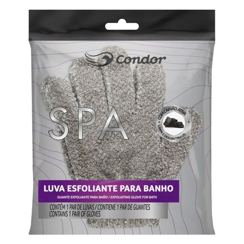 Esponja para Banho Luva Esfoliante Condor Spa