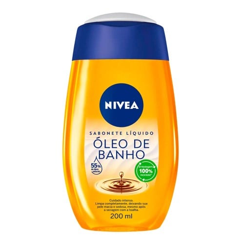 Sabonete Líquido Nivea Natural Oil 200ml