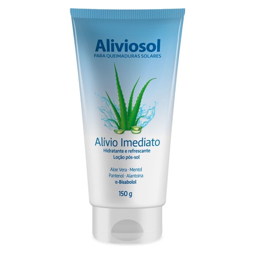 Loção Pós-Sol Aliviosol Alívio Imediato com 150g