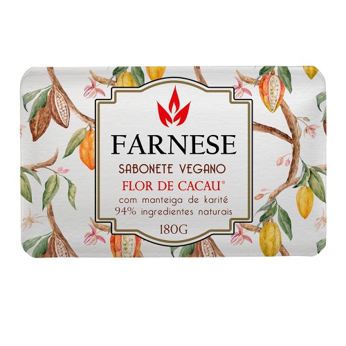 Sabonete em Barra Farnese Flor de Cacau