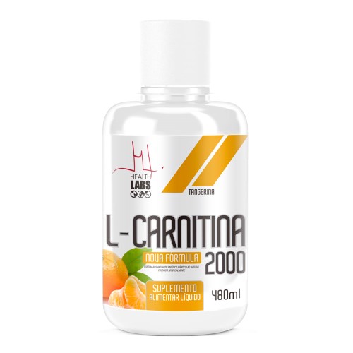 L-Carnitina 2000 Health Labs Sabor Tangerina 480ml