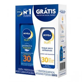 Nivea Sun P&H Fps30 200Ml+Fac Fps30 50Ml