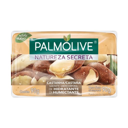 Sabonete em Barra Palmolive Natureza Secreta Castanha 90g