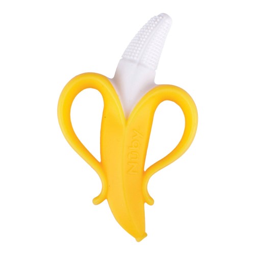 Massageador Dental para bebê Banana NanaNubs (3m+) - Nuby