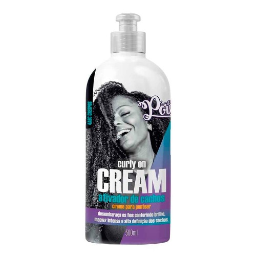 Creme para Pentear Soul Power Curly On Cream 500ml