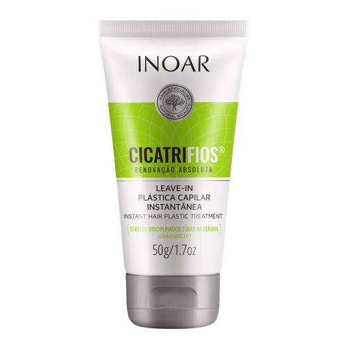 Leave in Inoar CicatriFios Plástica Capilar com Proteção Térmica com 50ml