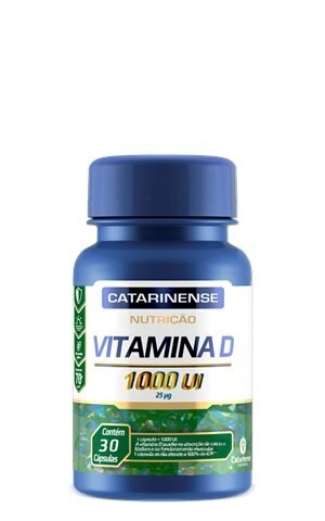 Vitamina D 1.000UI Nutrição