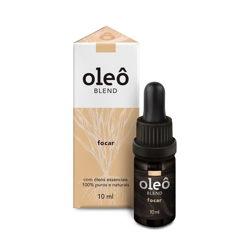 Blend De Óleos Essenciais Oleô Nature Focar 10ml