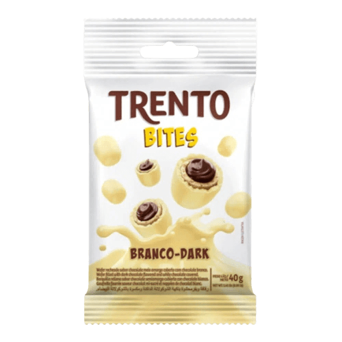 Chocolate Trento Bites Branco Dark 40g