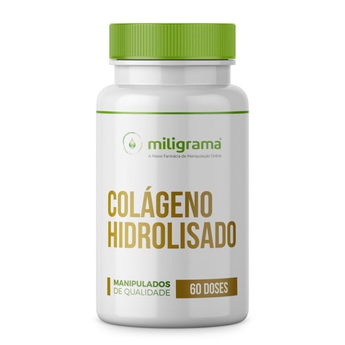 Colágeno Hidrolisado 500mg 60 Doses