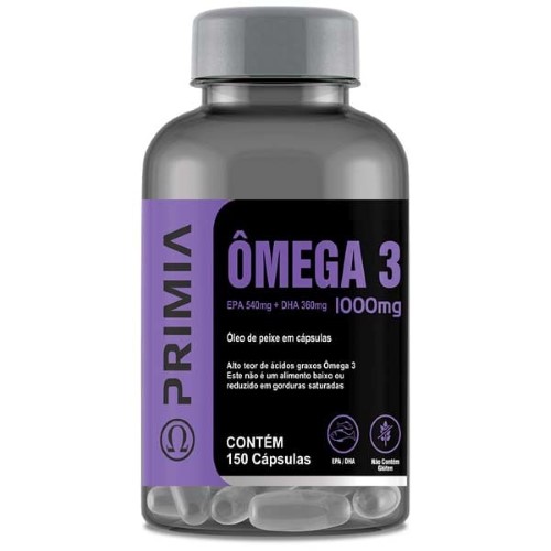 Primia Omega 3 C/150 Cápsulas 1000Mg