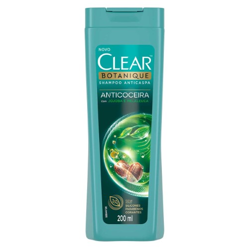 Shampoo Clear Anticoceira Com Jojoba e Melaleuca 200ml