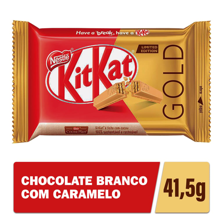 Chocolate Nestlé Kit Kat Gold 41,5g