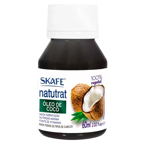 Óleo Capilar Skafe Natutrat Coco com 60ml