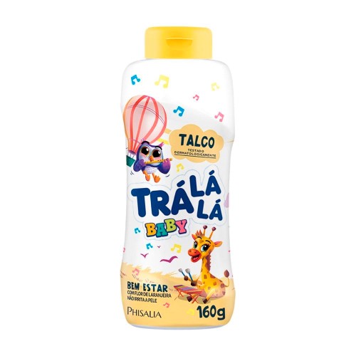 Talco Trá lá lá Baby Bem Estar 160g