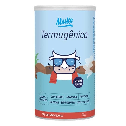 Termogênico Pré Treino Muke Termugênico Frutas Vermelhas