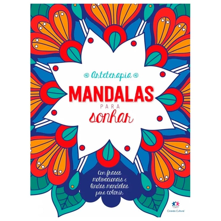 Livro Mandalas Para Sonhar Com 1 Para Colorir