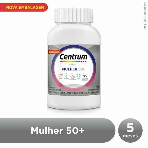 Centrum Select Mulher 50+ com 150 comprimidos