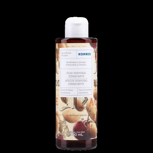 Óleo de Banho Corporal Korres Amêndoa e Cereja 200ml