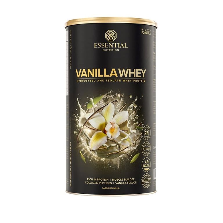 Vanilla Whey Essential Baunilha 750g