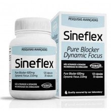 Sineflex Power Supplements com 120 Cápsulas Pure Blocker + 30 Cápsulas Dynamic Focus