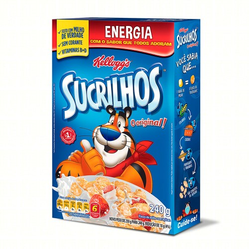 Sucrilhos Kellogg Cereal Sabor Original 240g