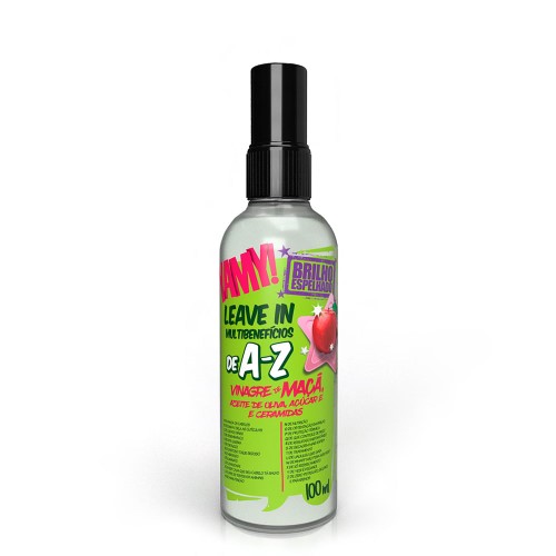 Leave In Yamy Brilho Espelhado multibenefícios De A-Z 100ml