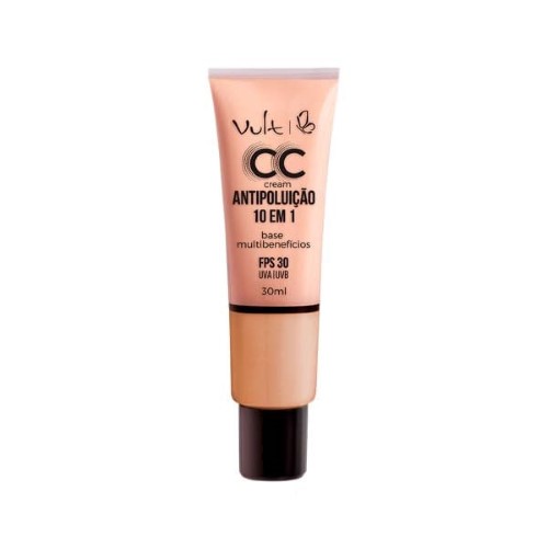 CC Cream Vult Antipoluição Cor MB02 FPS 30 com 30ml