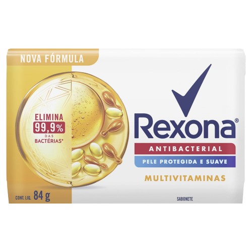 Sabonete Em Barra Rexona Multivitaminas 84g