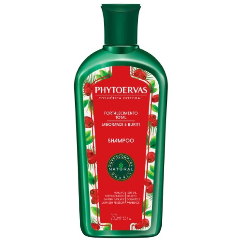 Shampoo Phytoervas Fortalecimento Total com 250ml