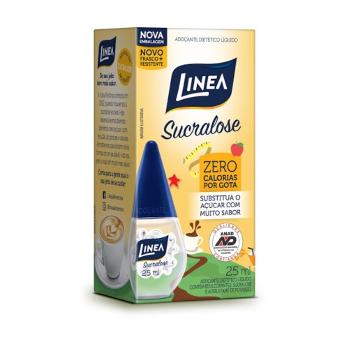 Adoçante Líquido Linea Sucralose 25ml