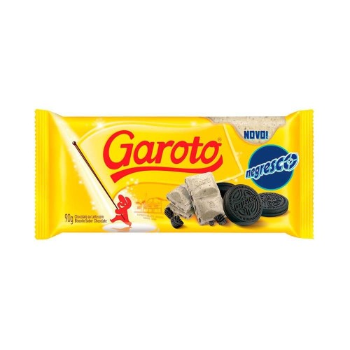 Chocolate Branco Garoto Negresco 90G