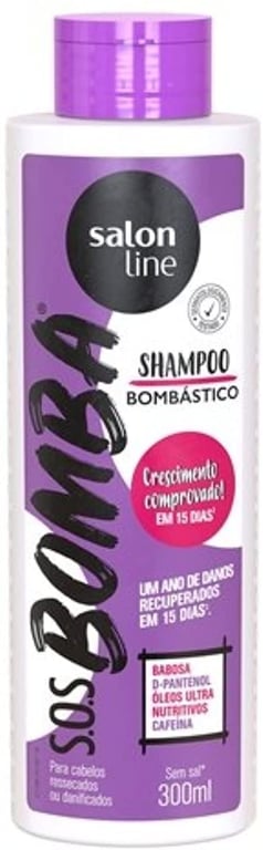 Shampoo Salon Line Mega Hidratante 300Ml - Salon Line Bomba