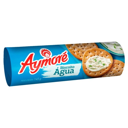 Biscoito Aymoré Água e Sal 145g