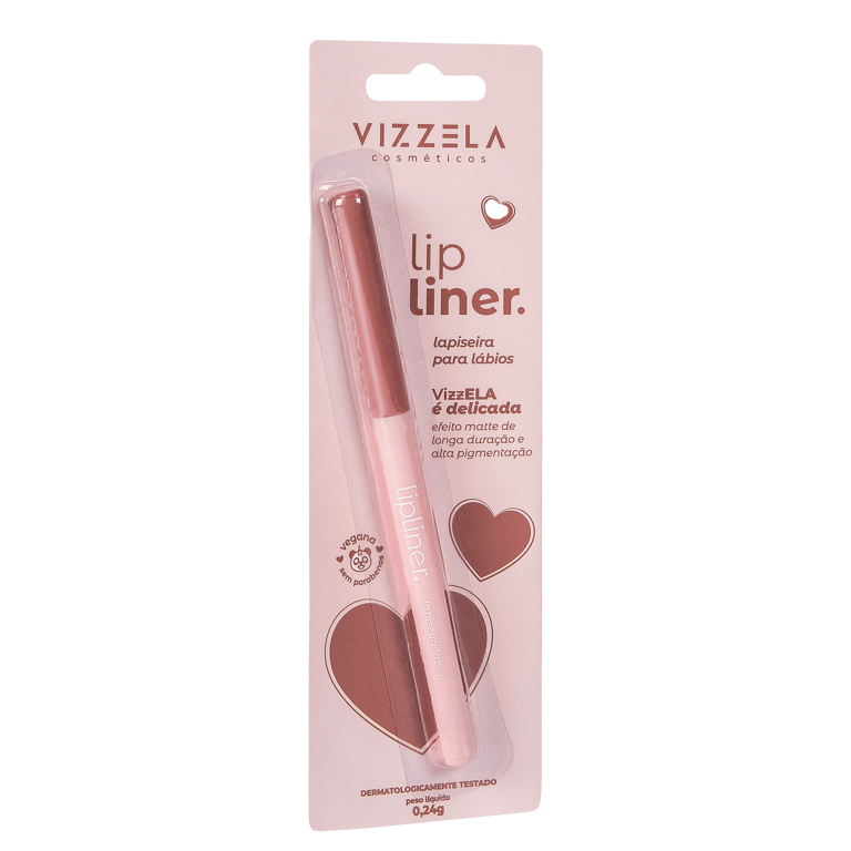 Lapiseira Para Lábios Lip Liner Vizzela Delicada